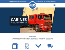 Tablet Screenshot of abscabines.com.br
